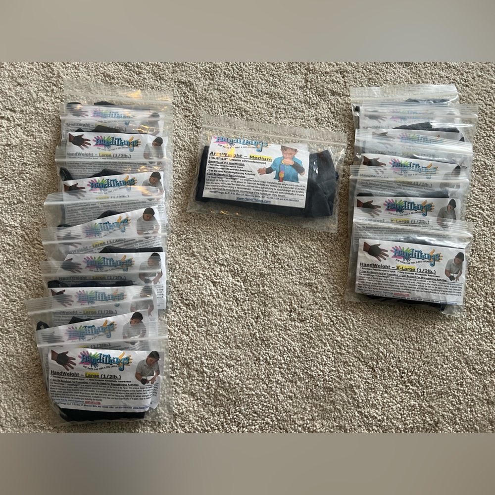 New Handithings hand weights and armweight